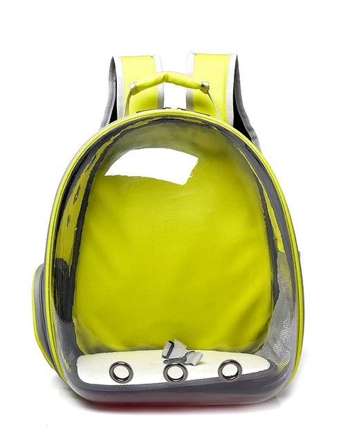 Load image into Gallery viewer, Transparent Cat Carrying Bags Space Breathable Pet Backpack Portable Puppy Dog Backpack Transport Carrier Space Capsule Bag Pets
