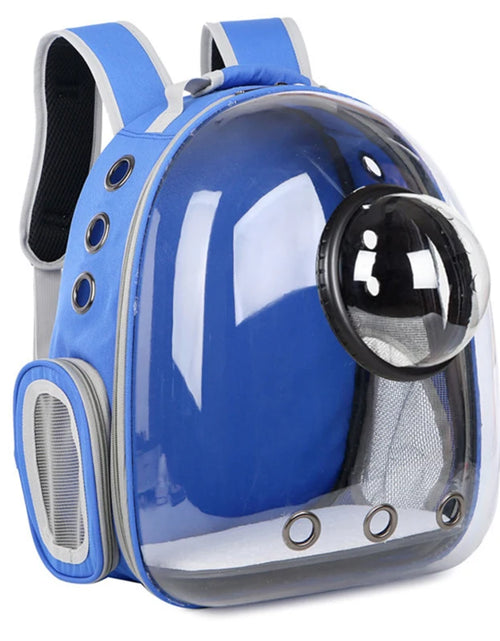 Load image into Gallery viewer, Transparent Cat Carrying Bags Space Breathable Pet Backpack Portable Puppy Dog Backpack Transport Carrier Space Capsule Bag Pets
