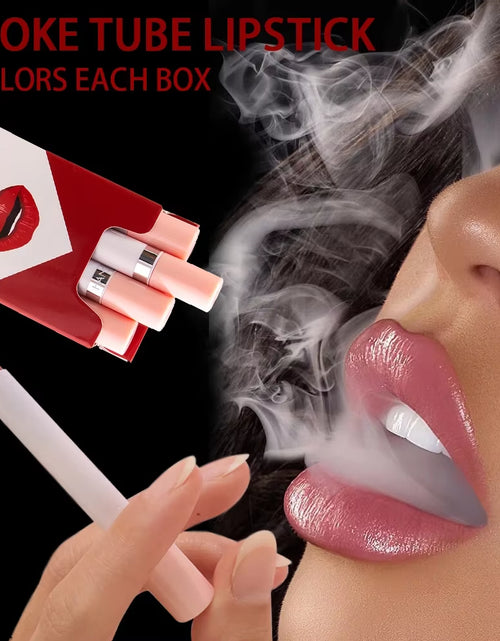 Load image into Gallery viewer, Creative Cigarette Lipstick Set 4 Colors Matte Long Lasting Waterproof Matt Lip Stick Tube Nude Red Lips Makeup
