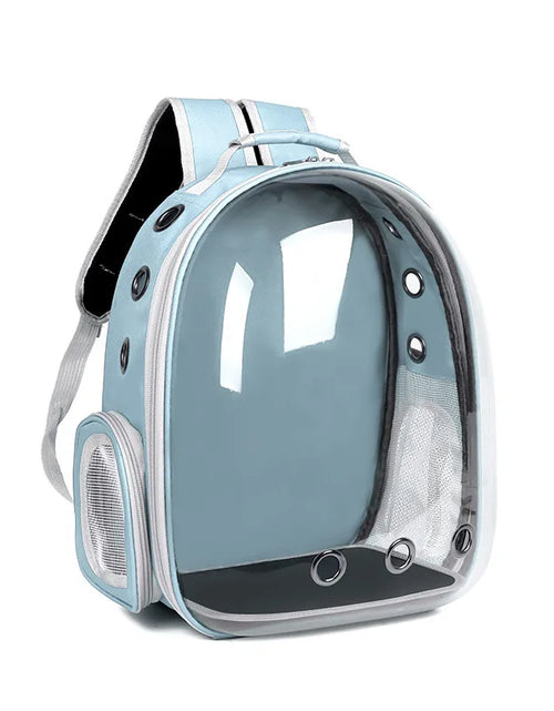 Load image into Gallery viewer, Transparent Cat Carrying Bags Space Breathable Pet Backpack Portable Puppy Dog Backpack Transport Carrier Space Capsule Bag Pets
